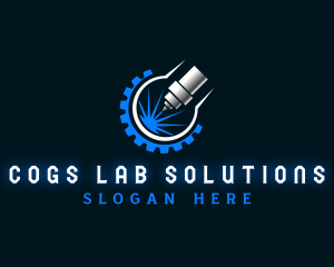 Laser Cog Fabrication logo design