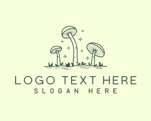 Edible Garden Mushroom  logo