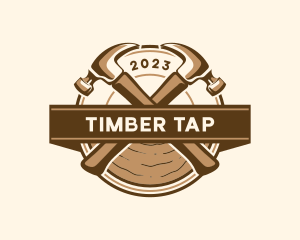 Hammer Timber Woodwork logo design