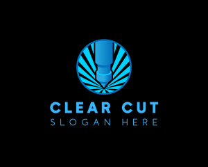 Industrial Laser Cutting logo design