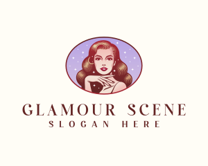 Pinup Woman Model logo