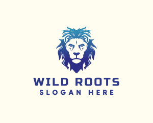 Animal Wild Lion logo design