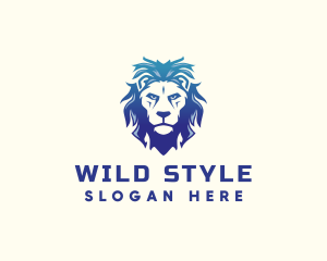 Animal Wild Lion logo design