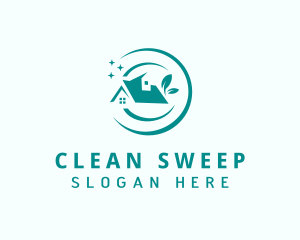 Clean Eco Housekeeping logo design