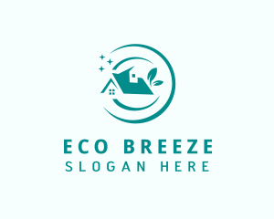 Clean Eco Housekeeping logo design