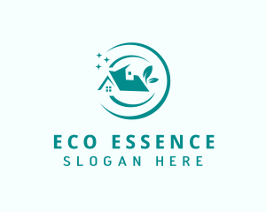 Clean Eco Housekeeping logo design