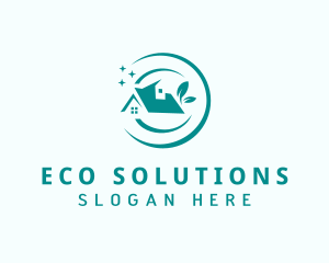 Clean Eco Housekeeping logo design