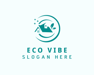 Clean Eco Housekeeping logo design