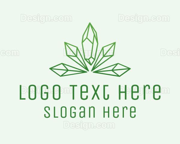 Crystal Weed Dispensary Logo