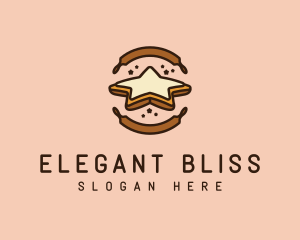 Pastry Star Biscuit Logo