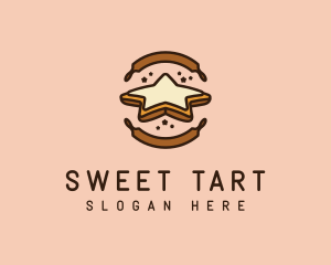 Pastry Star Biscuit logo design