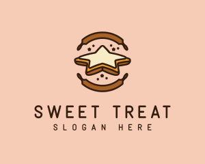 Pastry Star Biscuit logo design