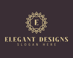 Elegant Mandala Ornament logo design