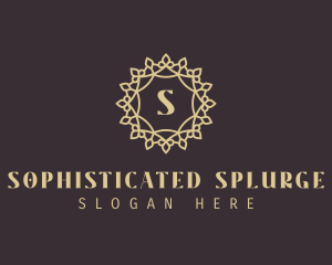 Elegant Mandala Ornament logo design