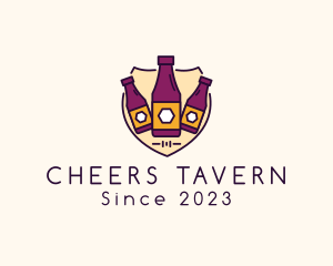 Beer Pub Shield logo