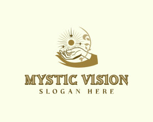 Mystical Hand Astrology logo design