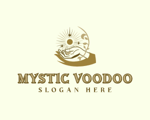 Mystical Hand Astrology logo design