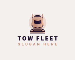 Truck Haulage Delivery logo design