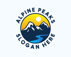 Mountain Alpine Landscape logo
