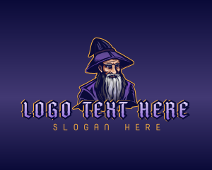 Wizard Magician Sorcerer Logo