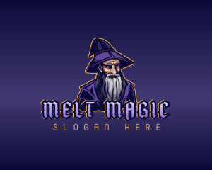 Wizard Magician Sorcerer logo design