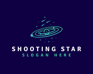 Space Galaxy Time logo design