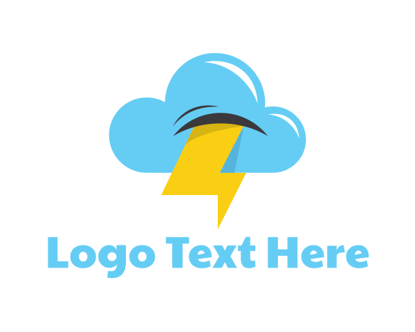 Raining logo example 1