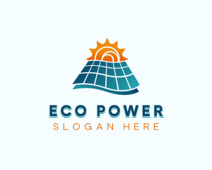 Solar Panel Renewable logo design