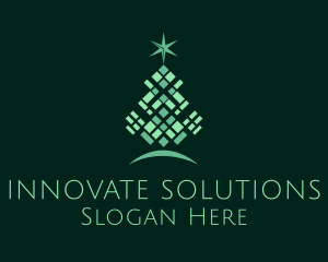 Decorative Christmas Tree  Logo