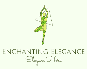 Nature Yoga logo design