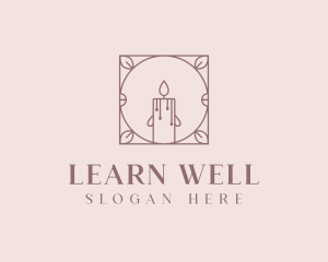 Wellness Candle Decor logo design