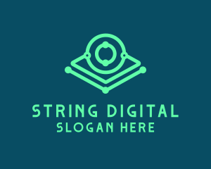 Digital Surveillance Camera  logo design