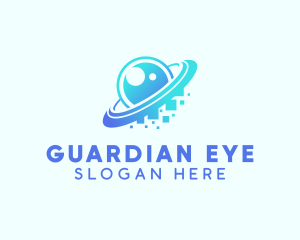 Eye Pixel Technology logo design