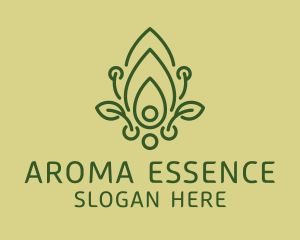 Meditation Oil Essence  logo design