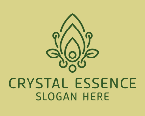 Meditation Oil Essence  logo design