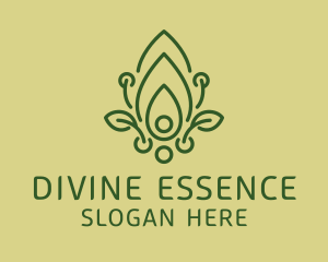 Meditation Oil Essence  logo design