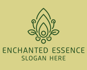 Meditation Oil Essence  logo design