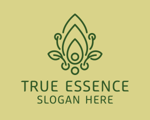 Meditation Oil Essence  logo design