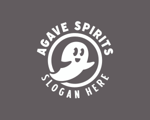 Spirit Spooky Ghost logo design