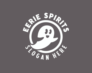 Spirit Spooky Ghost logo design