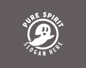 Spirit Spooky Ghost logo design