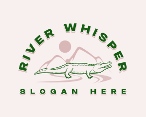 Australian River Crocodile  logo