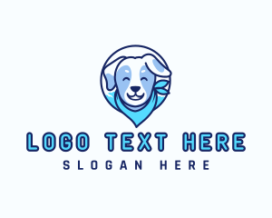 Dog Grooming Scarf logo