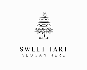 Wedding Catering Cake logo design