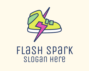 Lightning Bolt Sneakers logo