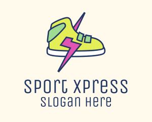 Lightning Bolt Sneakers logo