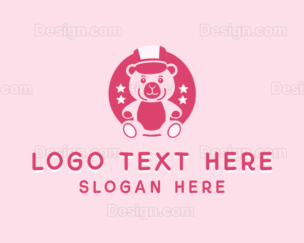 Teddy Bear Toy Logo