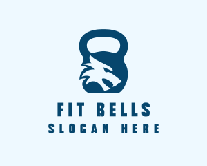 Wolf Kettlebell Fitness logo design