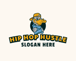 Hip Hop Duck Clothing logo design