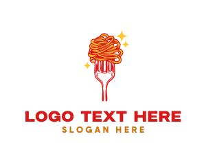 Pasta Fork Noodles logo